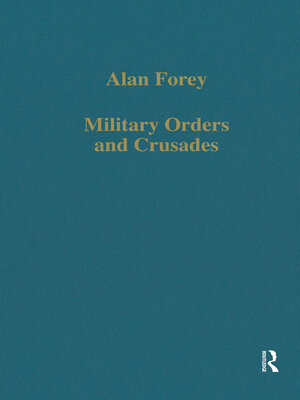 cover image of Military Orders and Crusades